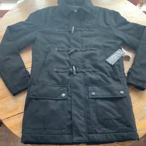 BILLABONG 60% poly/40% wool fleece lined coat/NWT/Mens S - Picture 10 of 11